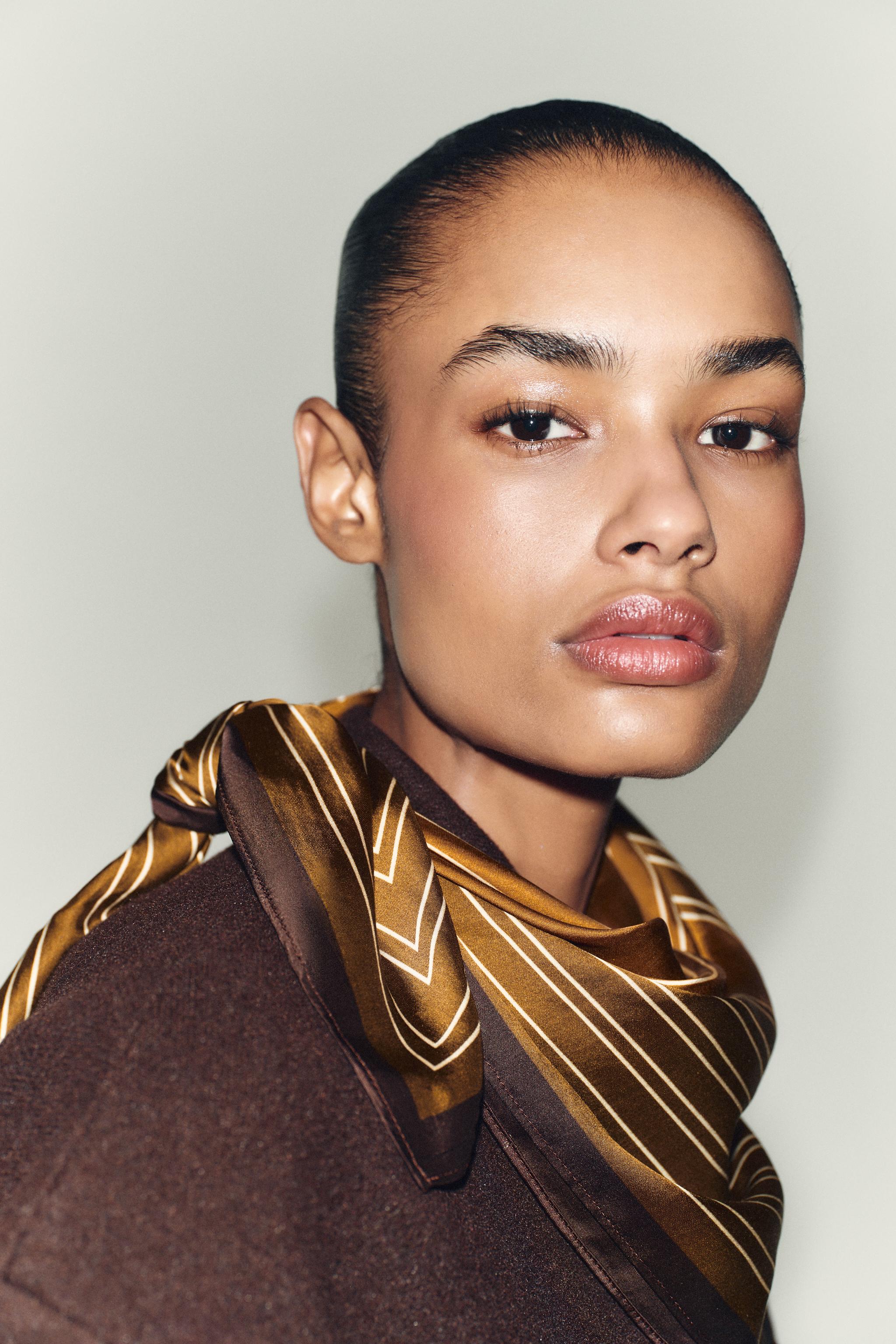 FOULARD À IMPRIMÉ RAYURES